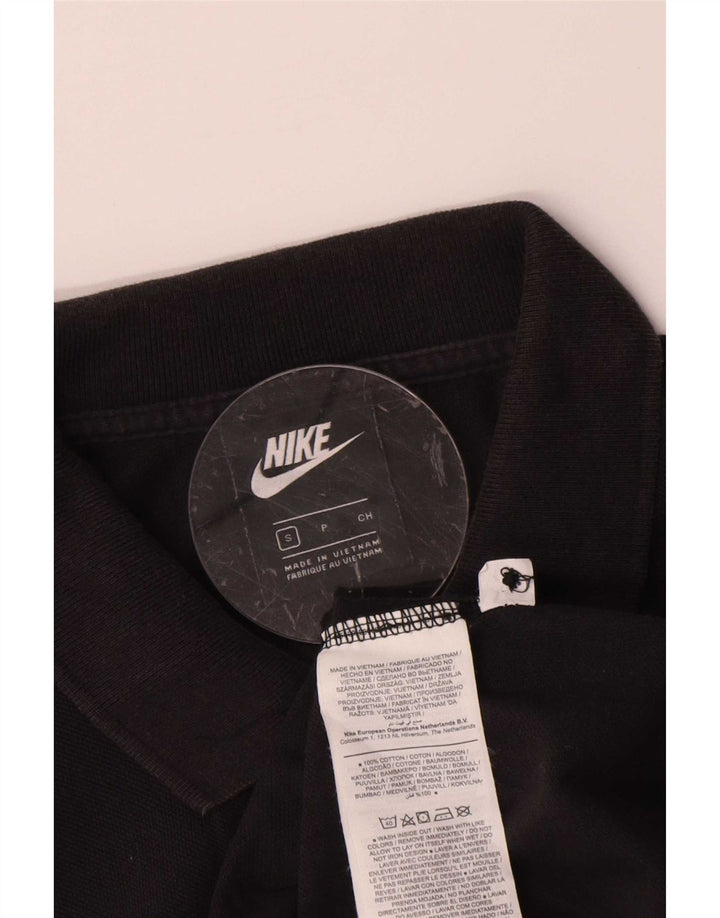 Nike Polo Homme Petit Noir Coton