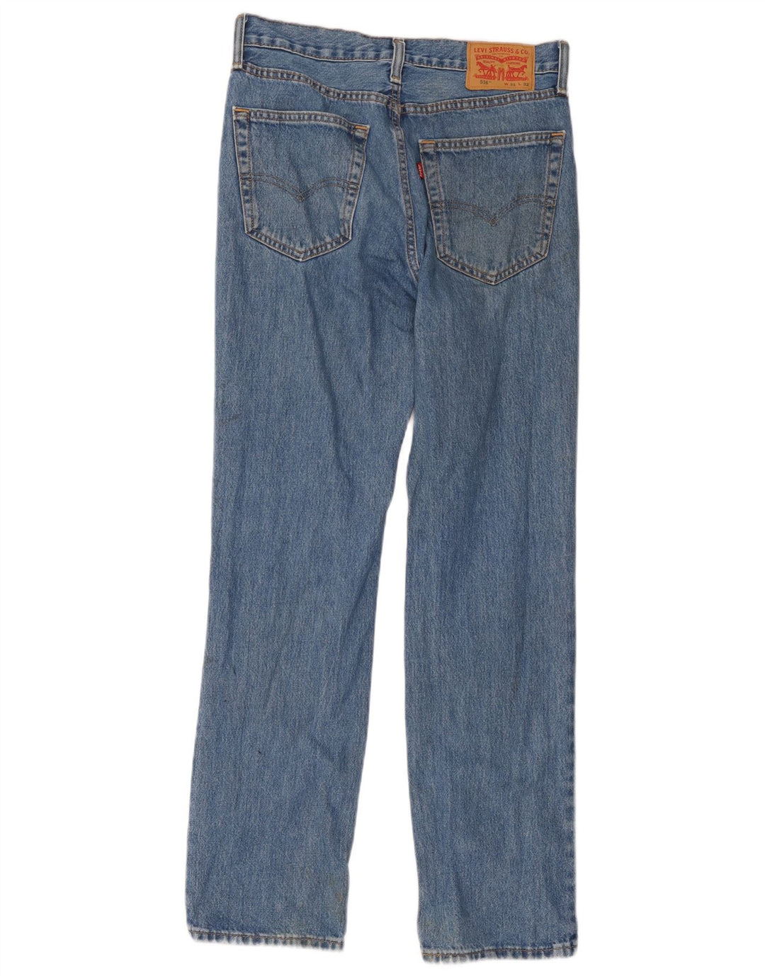 Levi's Jean Droit 516 Homme Bleu W31 L32 Coton