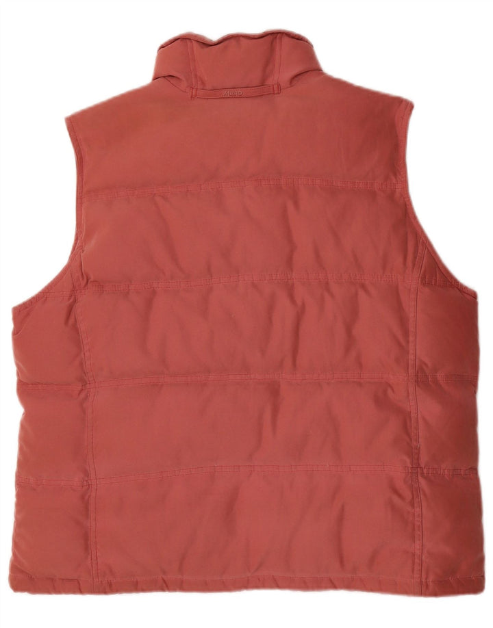 Musto Gilet rembourré pour femme UK 16 Large Rose Polyester