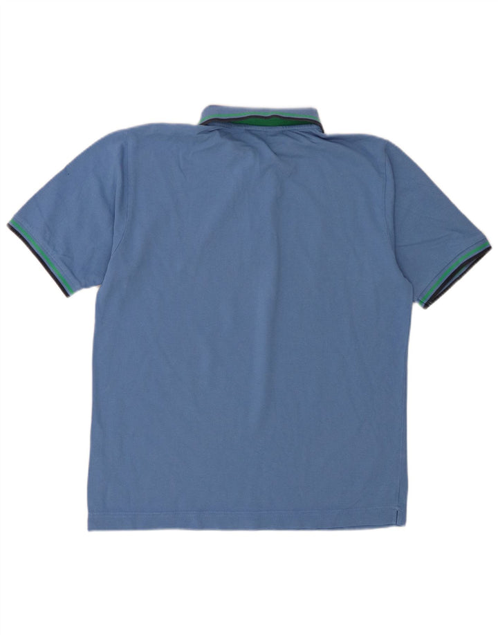 Kappa Polo Homme Petit Bleu Coton