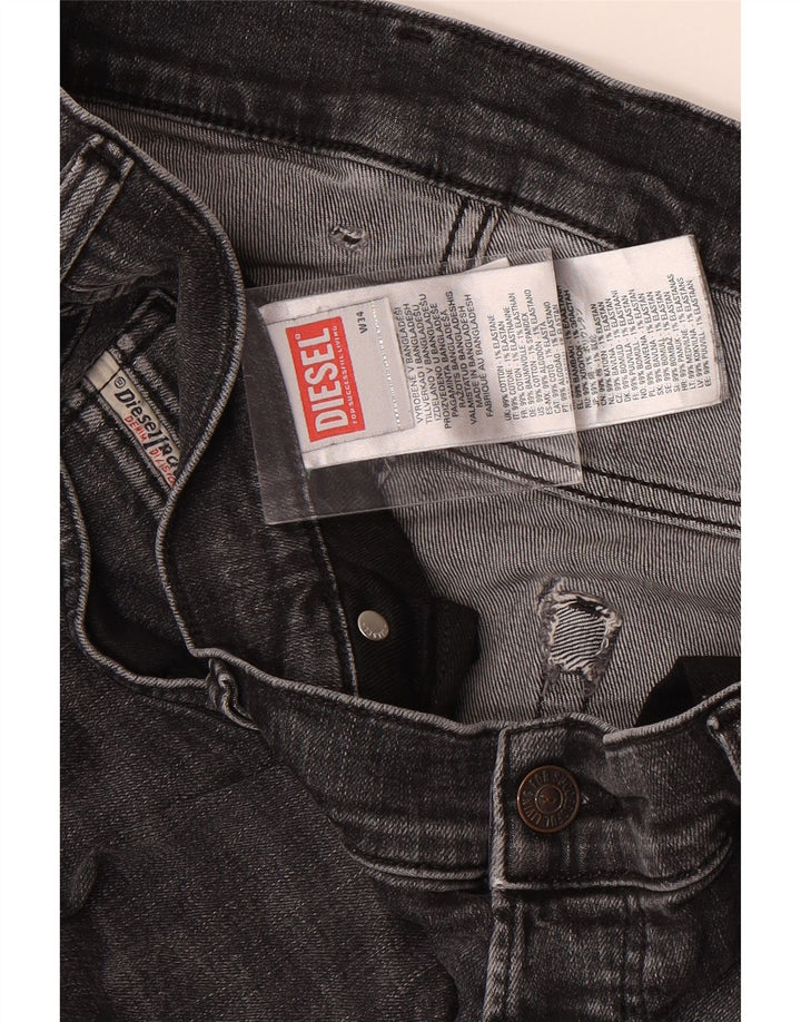 Diesel Jean Slim W34 L33 Homme Gris Coton