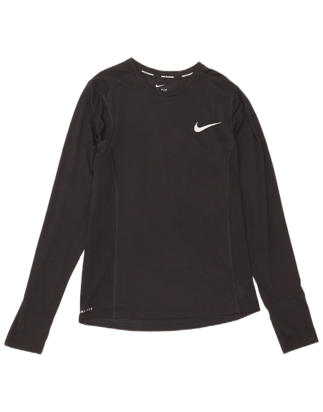 Nike Haut Dri Fit à manches longues pour homme Taille S Noir Polyester