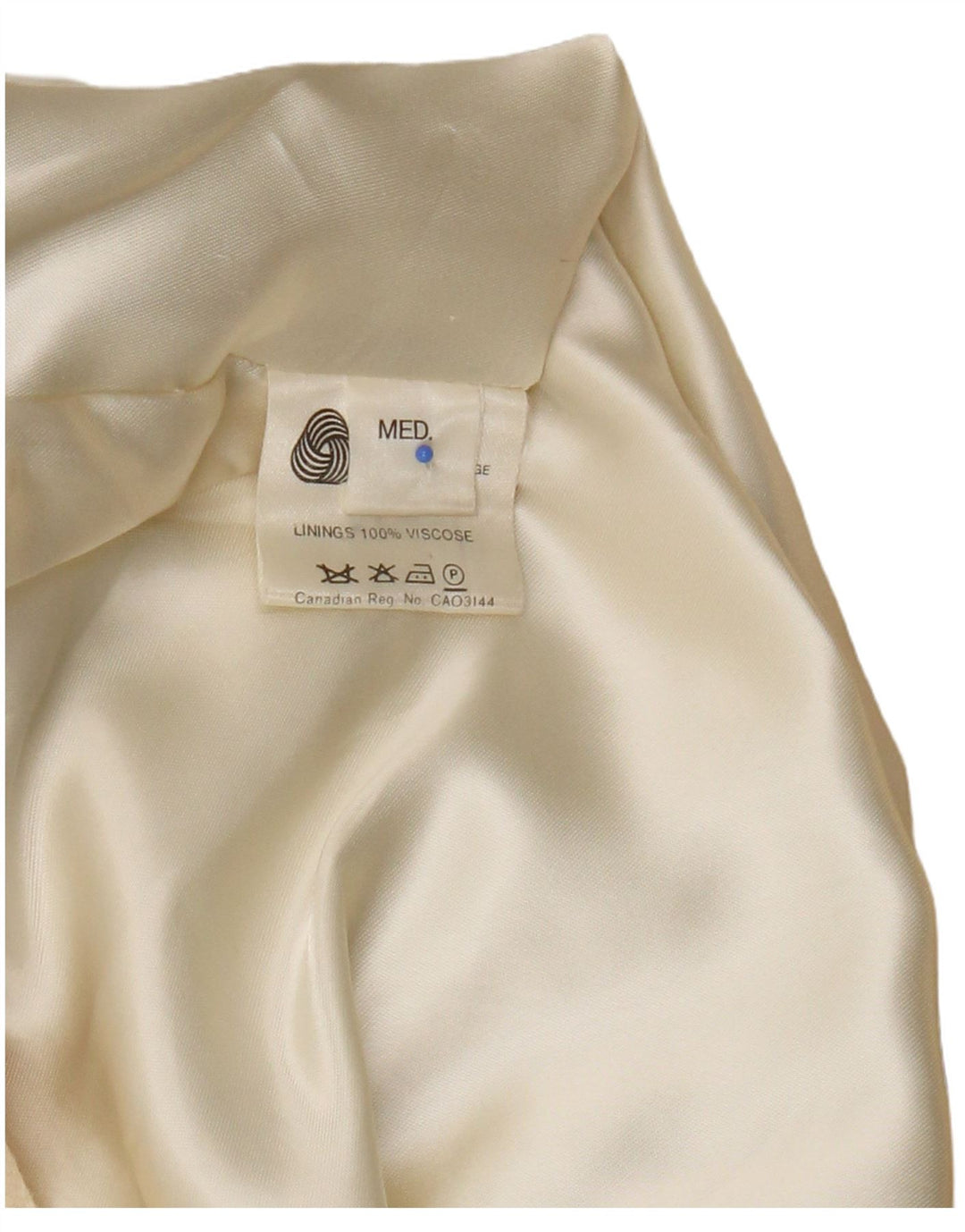 Jaeger Manteau double boutonnage surdimensionné pour femme UK 14 Laine vierge beige moyen