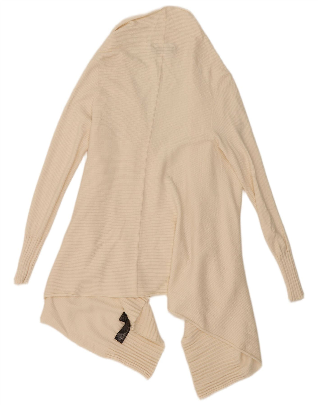 Zara Cardigan ouvert surdimensionné pour femme UK 10 Petit Beige