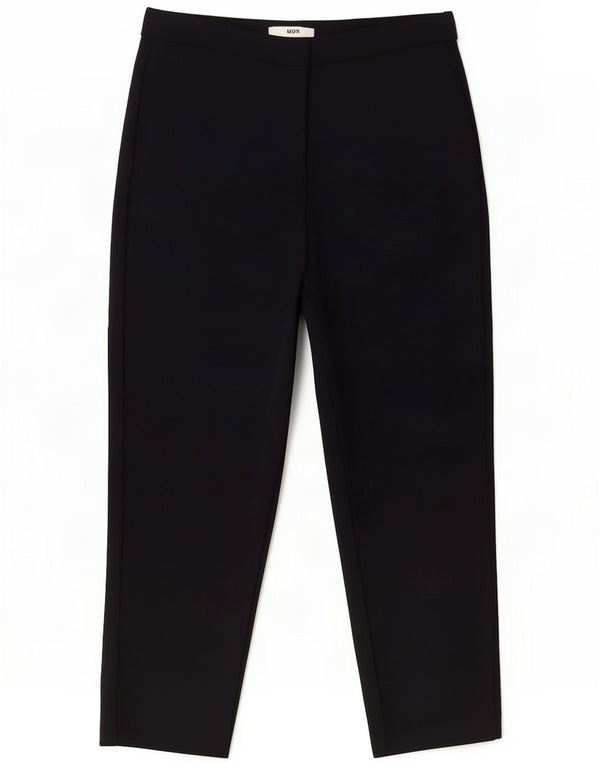 Marks & Spencer Pantalon court pour femme UK 14 Large W32 L25 Bleu marine