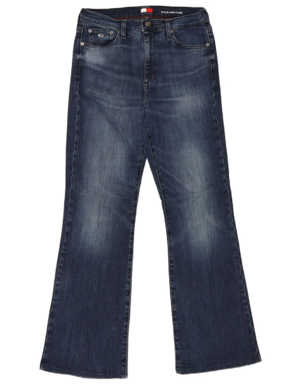 Tommy Hilfiger Jean évasé Sylvia Femme W30 L32 Bleu Marine Coton