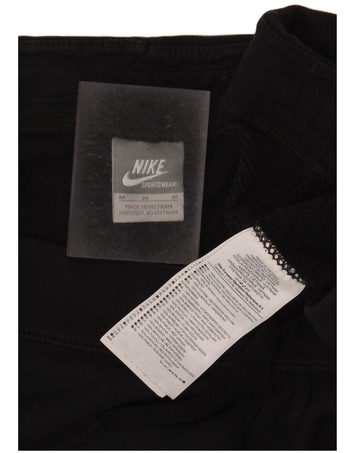 Pantalon de survêtement Nike pour femme UK 14 en coton noir moyen