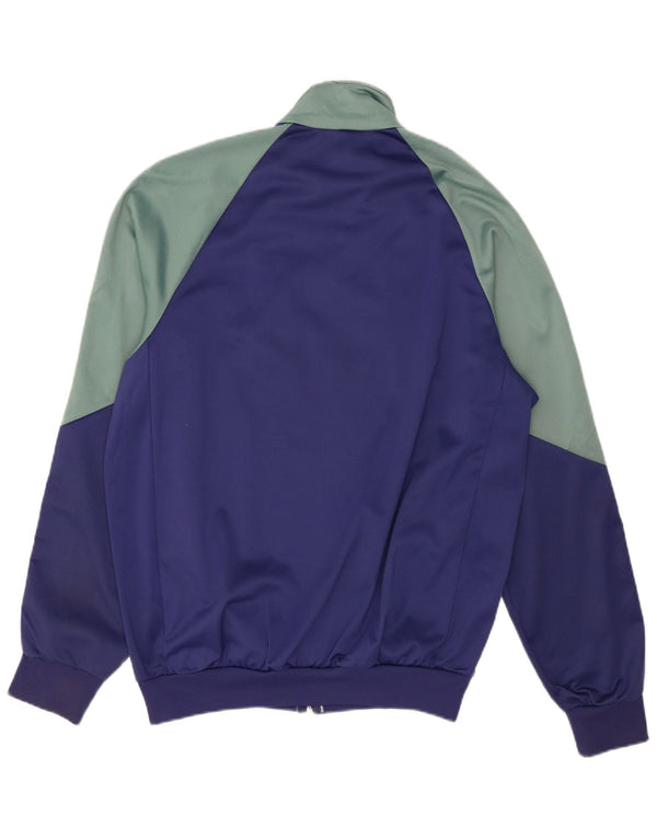 Veste de survêtement graphique pour hommes Arena Large Polyester color block bleu