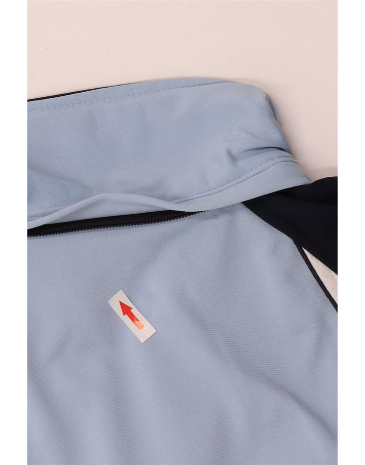 Champion Veste de survêtement pour homme Large Bleu Colorblock Polyester