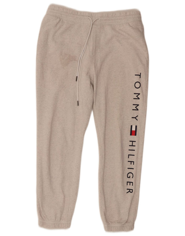 Tommy Hilfiger Pantalon de survêtement graphique pour homme Pantalon de jogging gris moyen moucheté