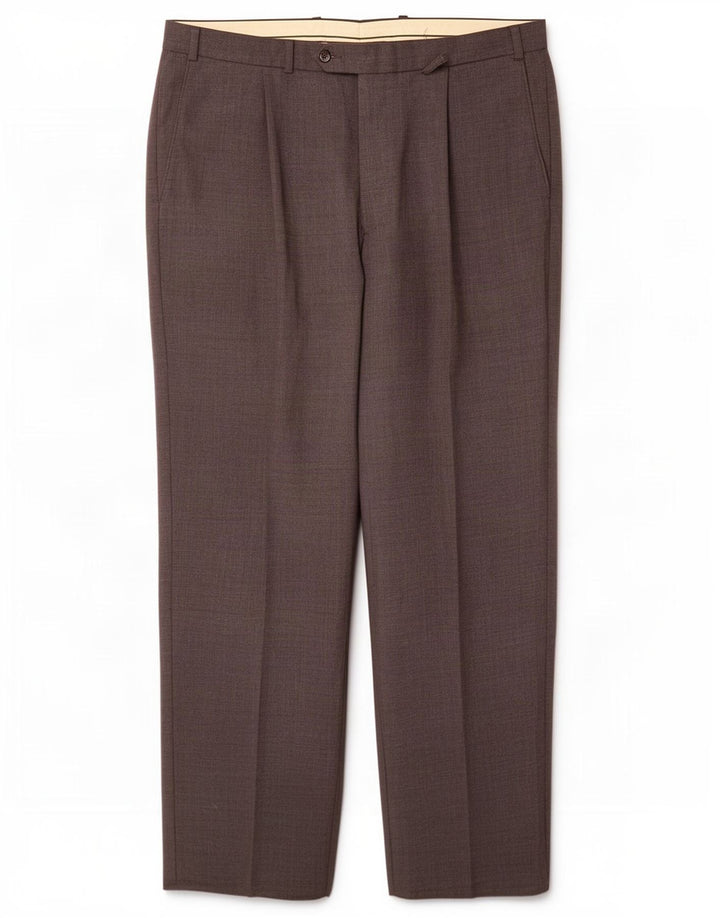 Marks & Spencer Pantalon de costume pour homme W36 L29 Gris Polyester