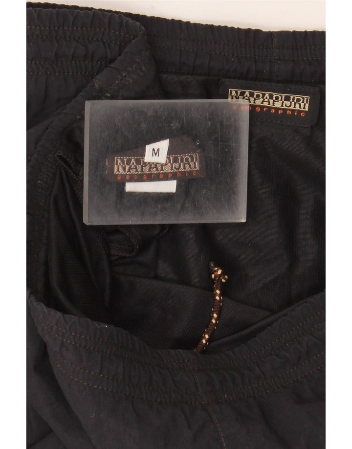 Napapijri Short de Bain Geographic Homme Noir Moyen Polyamide