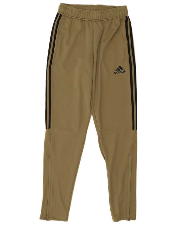 Adidas Pantalon de survêtement pour homme Petit Kaki Polyester