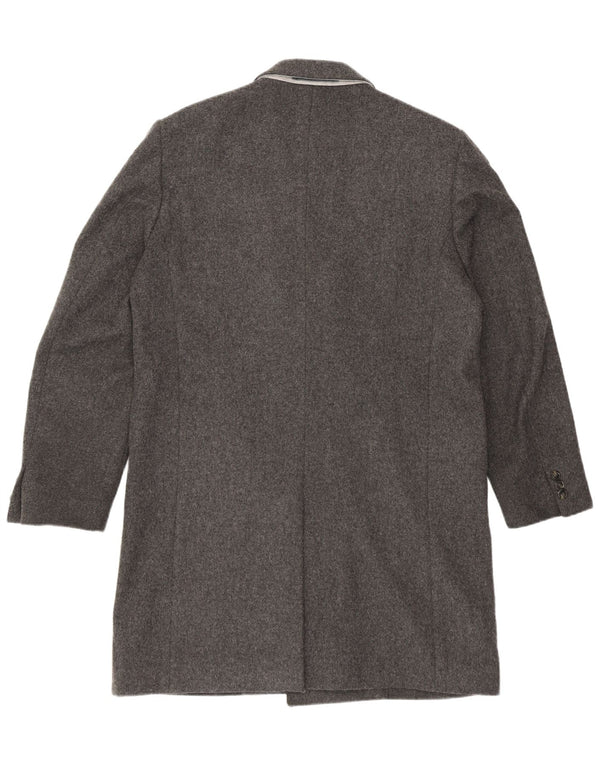 Gant Manteau Double Boutonnage Homme UK 40 Large Gris Laine