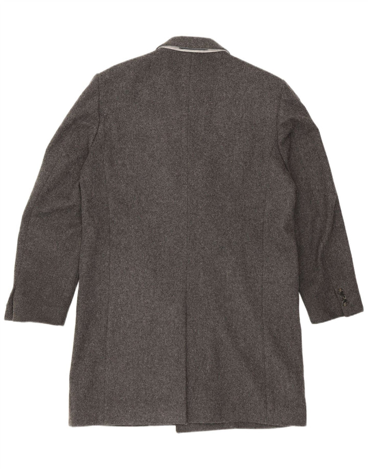 Gant Manteau Double Boutonnage Homme UK 40 Large Gris Laine