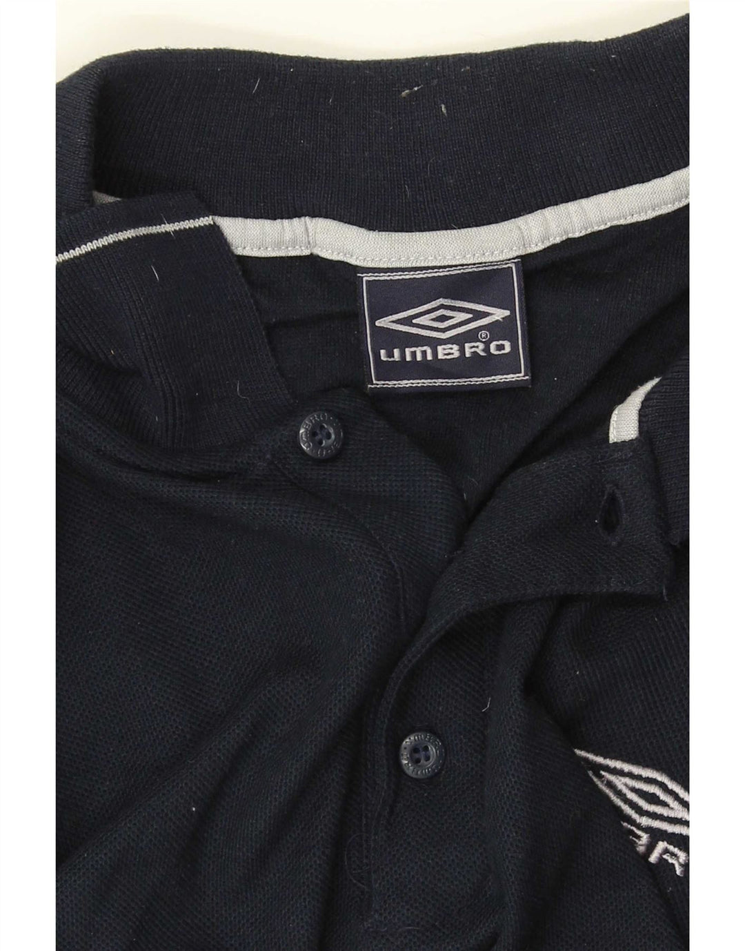 Umbro Polo Homme Grand Bleu Marine Polyester