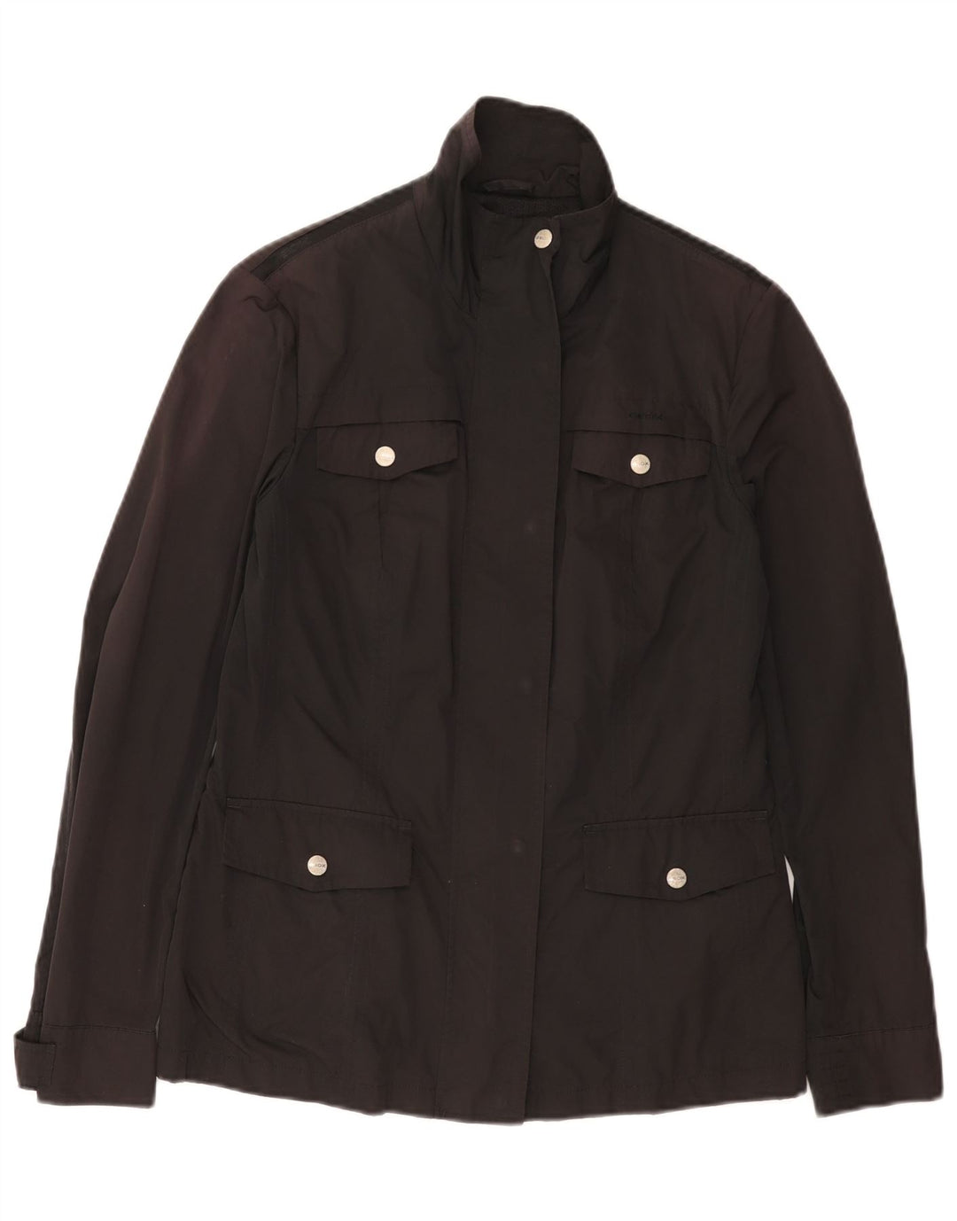 Geox Veste utilitaire Respira pour femme UK 10 Small Noir Polyester