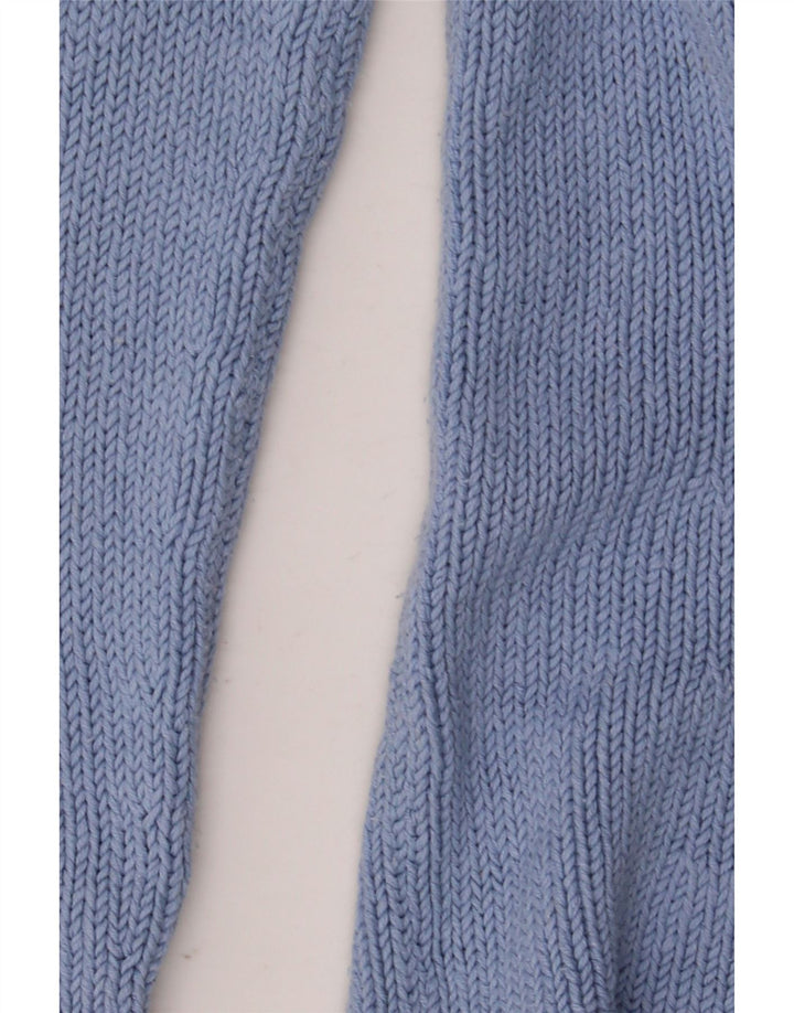 Boden Femme Cardigan Pull UK 44 Bleu Moyen Soie