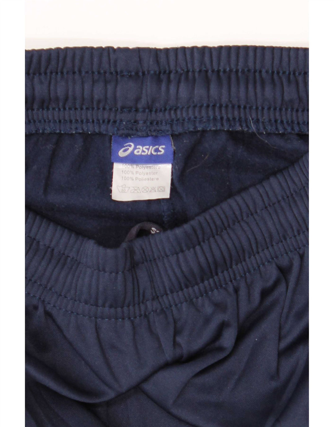 Asics Pantalon de survêtement homme Joggers petit bleu marine polyester