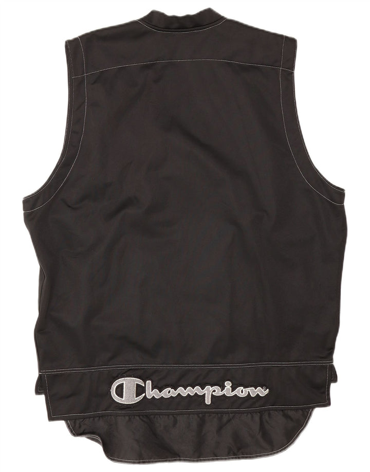 Champion Gilet Homme UK 40 Large Noir Polyester