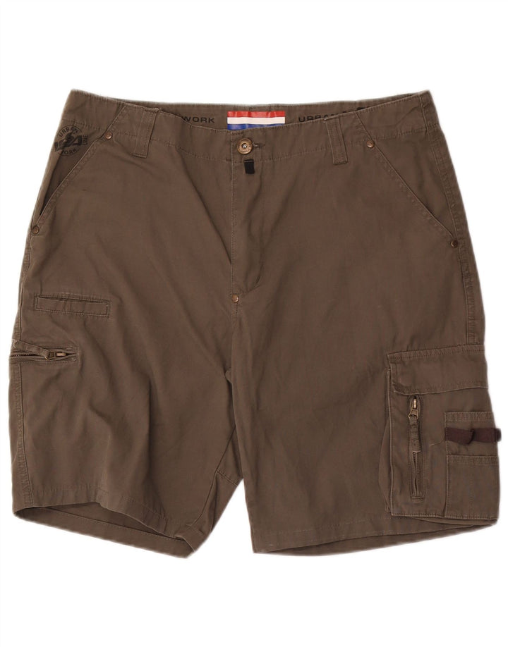 Issa Short Cargo Homme Grand W36 Kaki