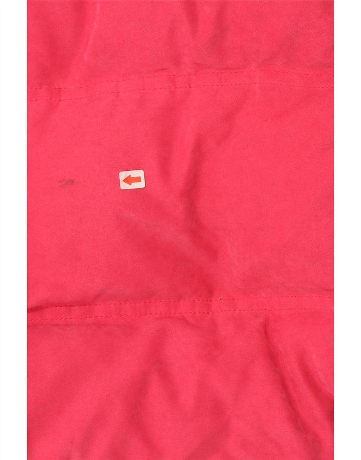 Musto Veste matelassée à capuche pour femme UK 12 Polyester rose moyen