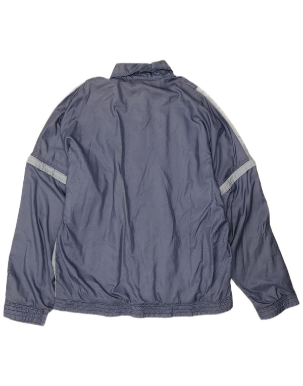 Rucanor Veste de survêtement unisexe pour homme UK 44 XL Bleu marine Colourblock