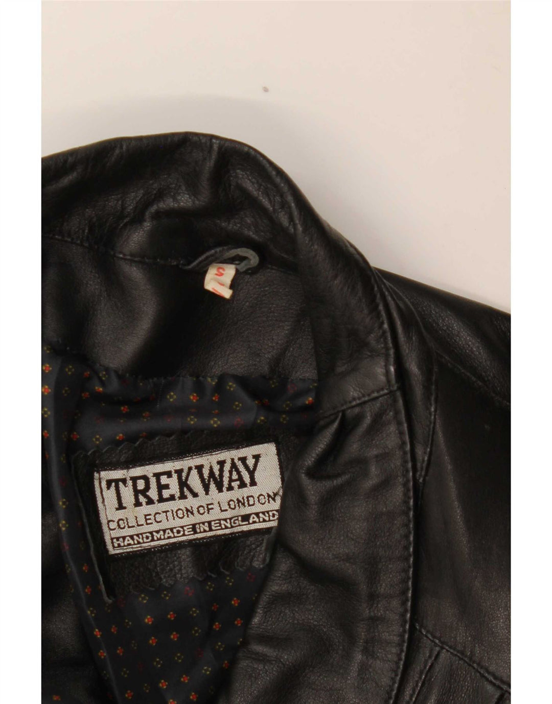 Trekway Manteau en cuir pour femme UK 10 Petit Noir