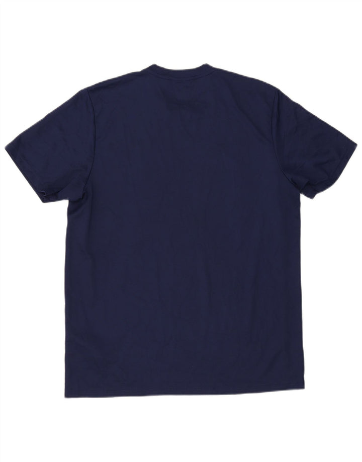Adidas Hommes Aeroready T-Shirt Haut Grand Bleu Marine Polyester