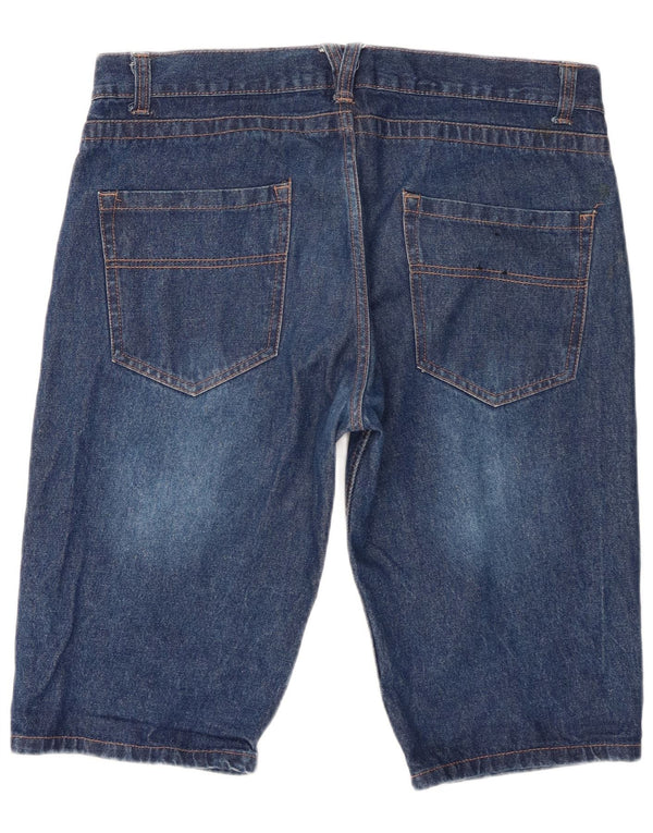 Pierre Cardin Short en jean pour homme Large W36 Bleu Coton