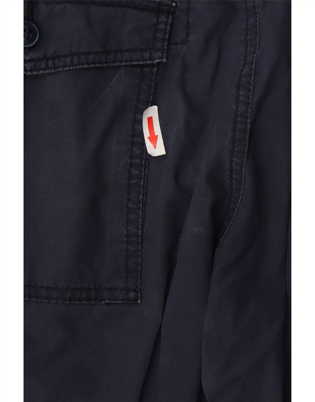 Calvin Klein Short Chino Homme W32 Bleu Marine Moyen Coton