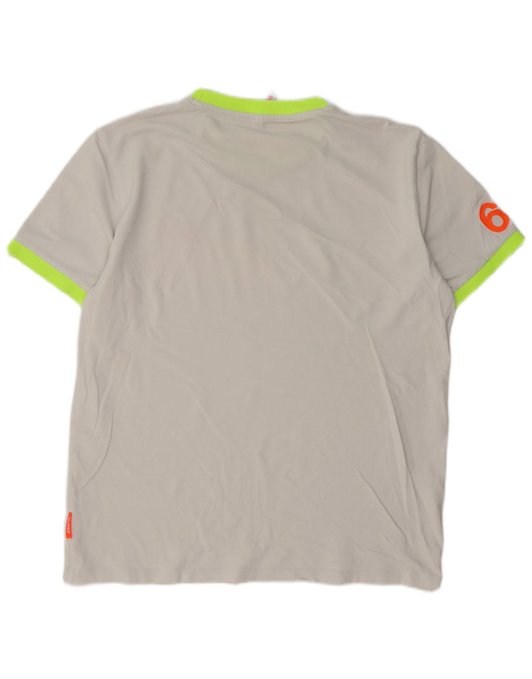 Sun68 T-shirt graphique pour homme 2XL Gris Coton