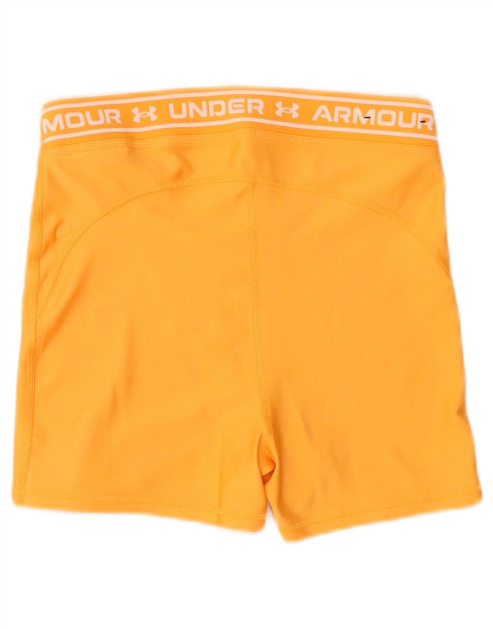 UNDER ARMOUR Short de sport graphique pour femme UK 12 Orange moyen Polyester
