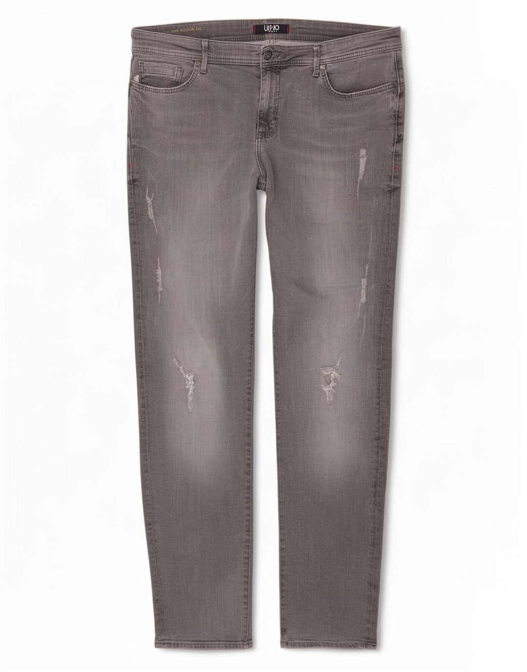 Liu Jo Jean slim coupe droite effet vieilli pour homme W36 L34 Gris