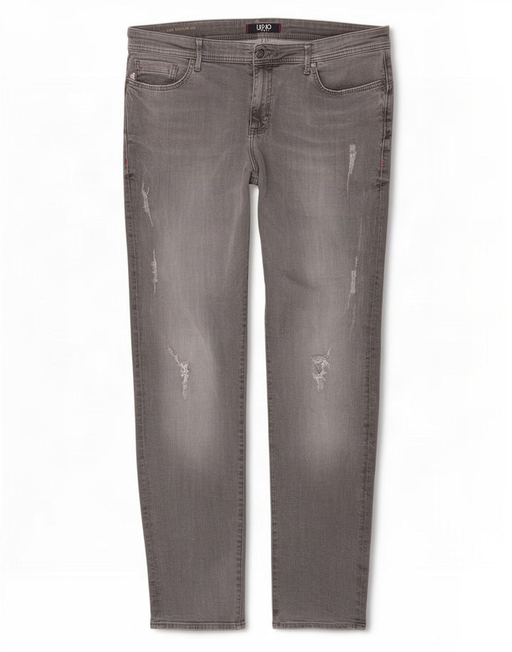 Liu Jo Jean slim coupe droite effet vieilli pour homme W36 L34 Gris