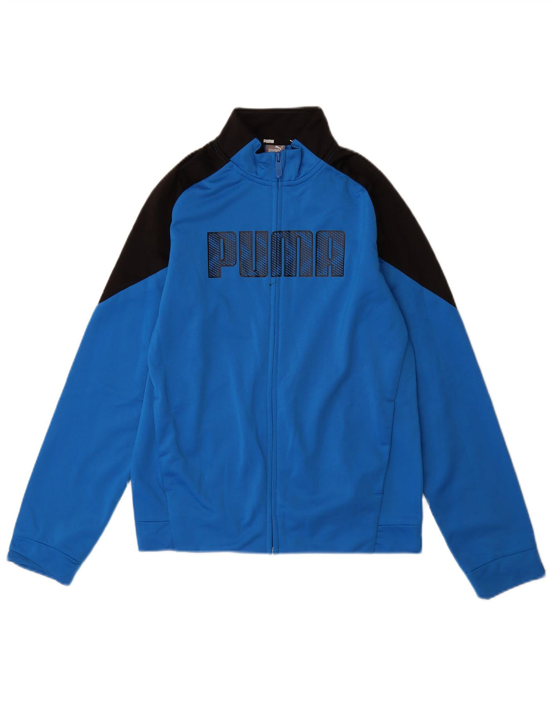 PUMA Veste de Survêtement Graphique Garçon 13-14 Ans Bleu Colorblock
