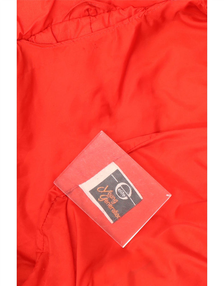 Veste matelassée Elite Fille 13-14 ans Rouge Colourblock Polyamide