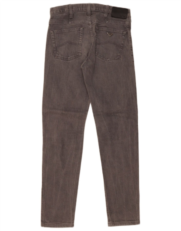 Armani Jeans Slim W28 L29 Gris Coton Homme