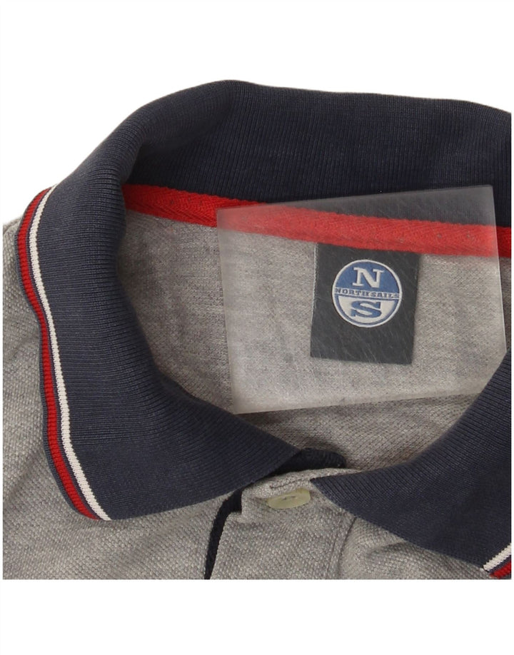 North Sails Polo Graphique Homme Petit Gris Moucheté