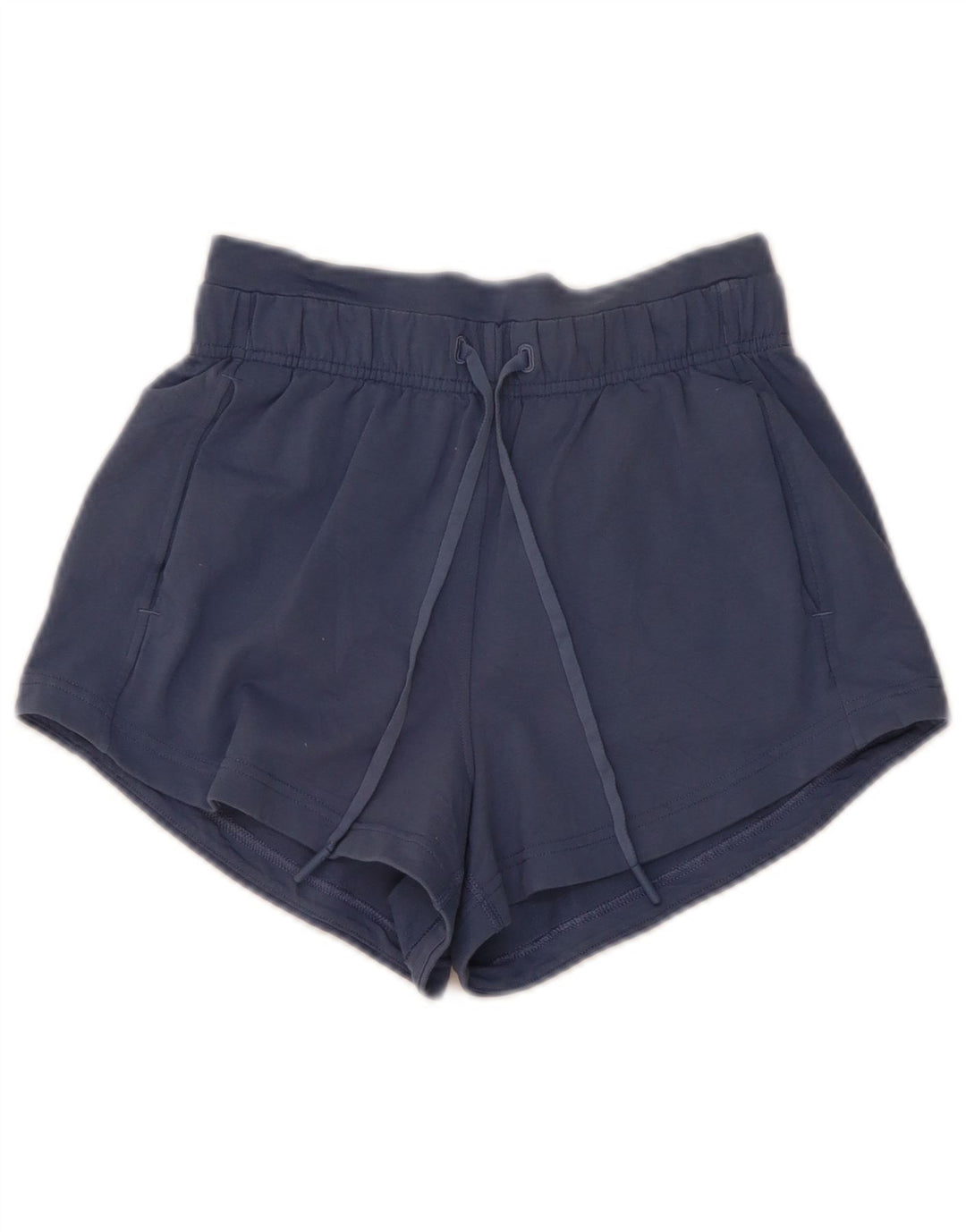 Lululemon Short de sport pour femme US 4 Small Bleu marine en coton