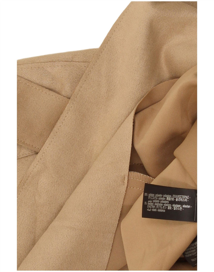Zara Trench Femme UK 44 Polyester Beige Moyen