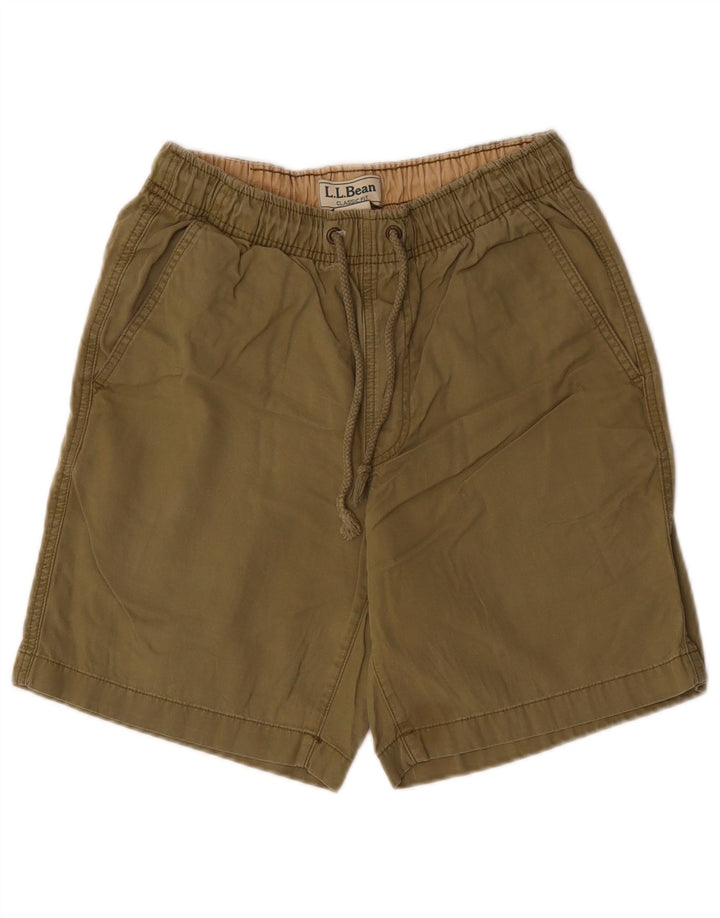 L.L.Bean Short coupe classique pour homme Petit W27 en coton kaki
