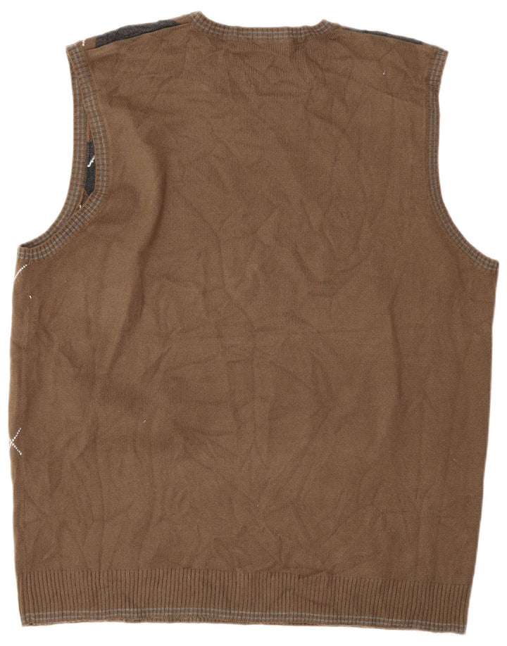 Marks & Spencer Débardeur autographe pour homme, grand marron classique