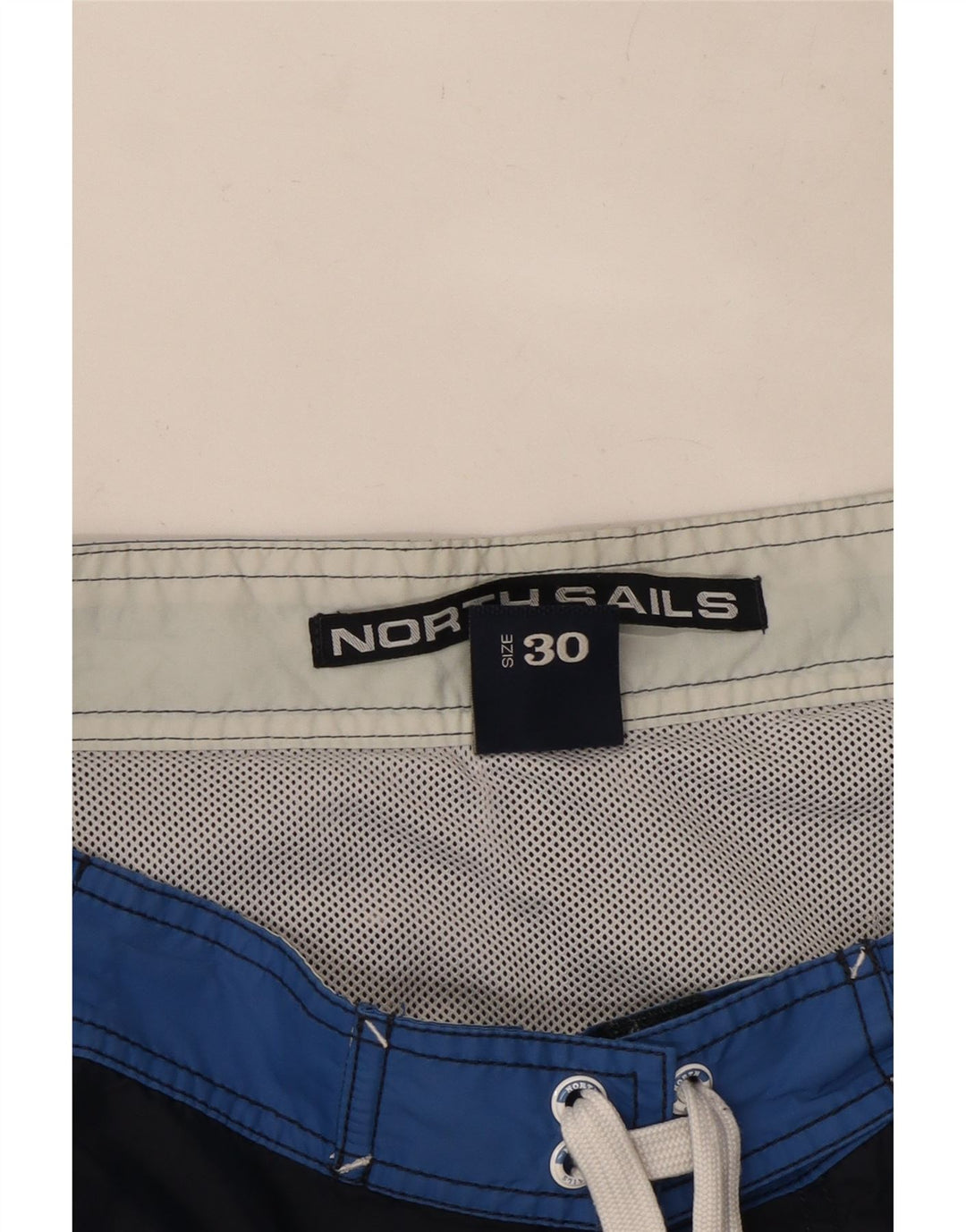 North Sails Short de Bain Graphique Homme Bleu Marine Colorblock