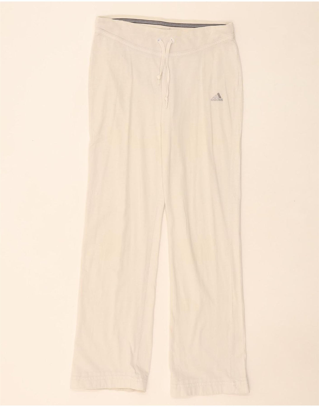 ADIDAS Pantalon de survêtement pour femme UK 14 Medium Blanc