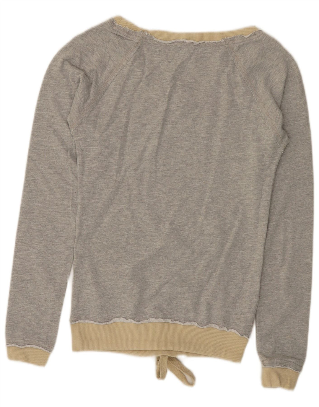 TRUSSARDI Sweat-Shirt Graphique Fille 9-10 Ans Grand Gris Coton