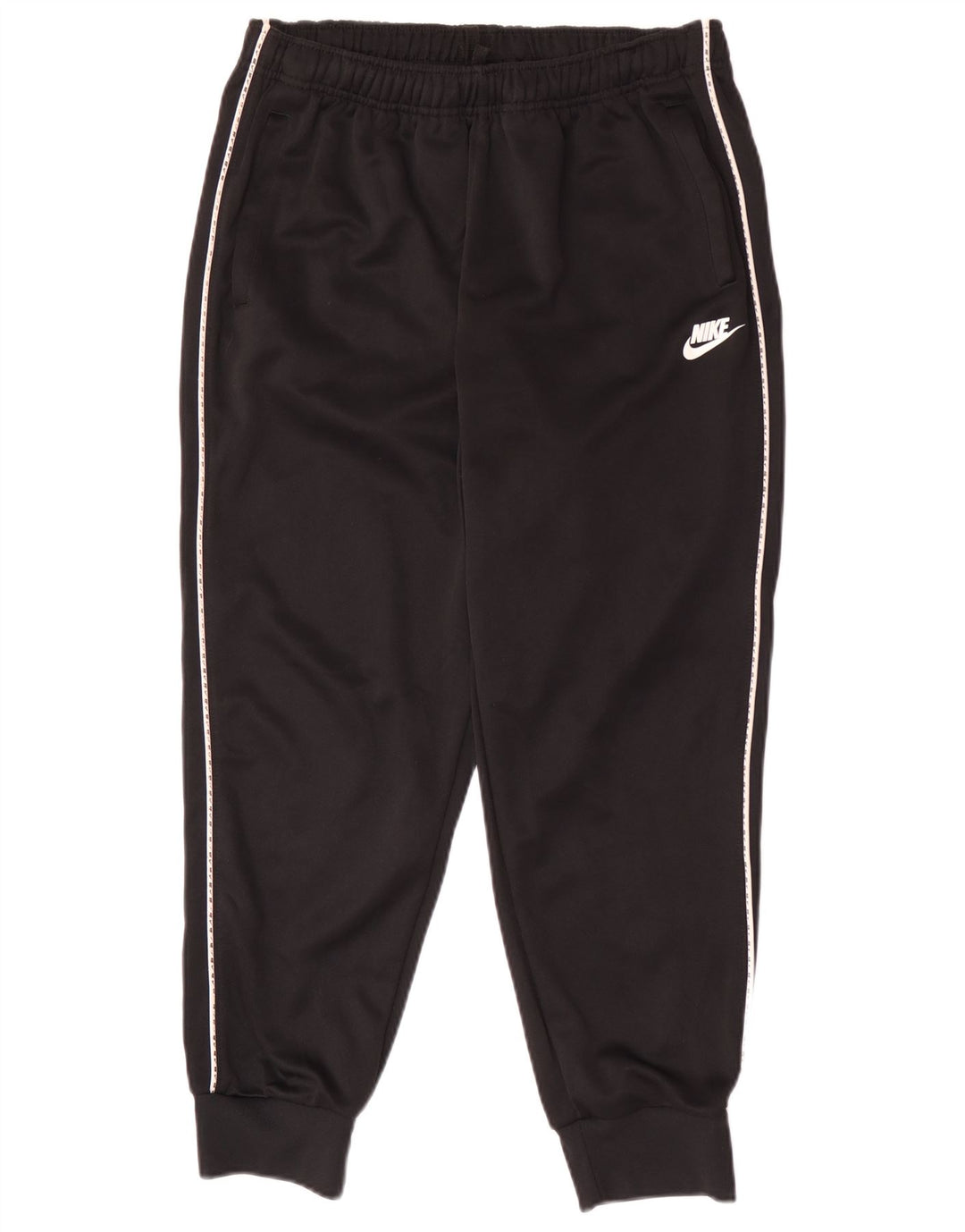 Nike Pantalon de survêtement graphique pour homme Noir moyen Polyester