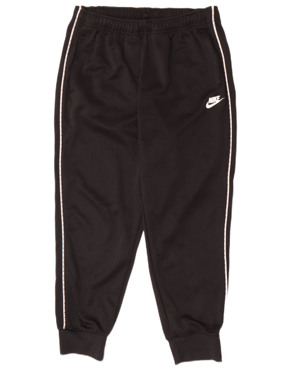 Nike Pantalon de survêtement graphique pour homme Noir moyen Polyester