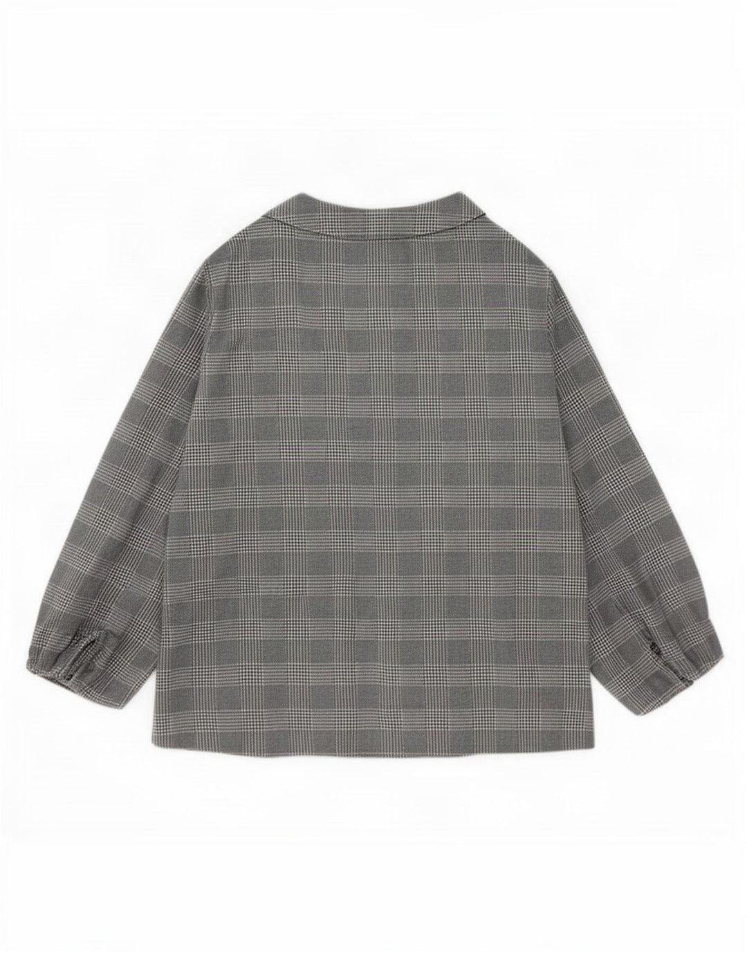 Lipsy Cardigan Ouvert pour Femme UK 42 Gris Moyen à Carreaux Polyester