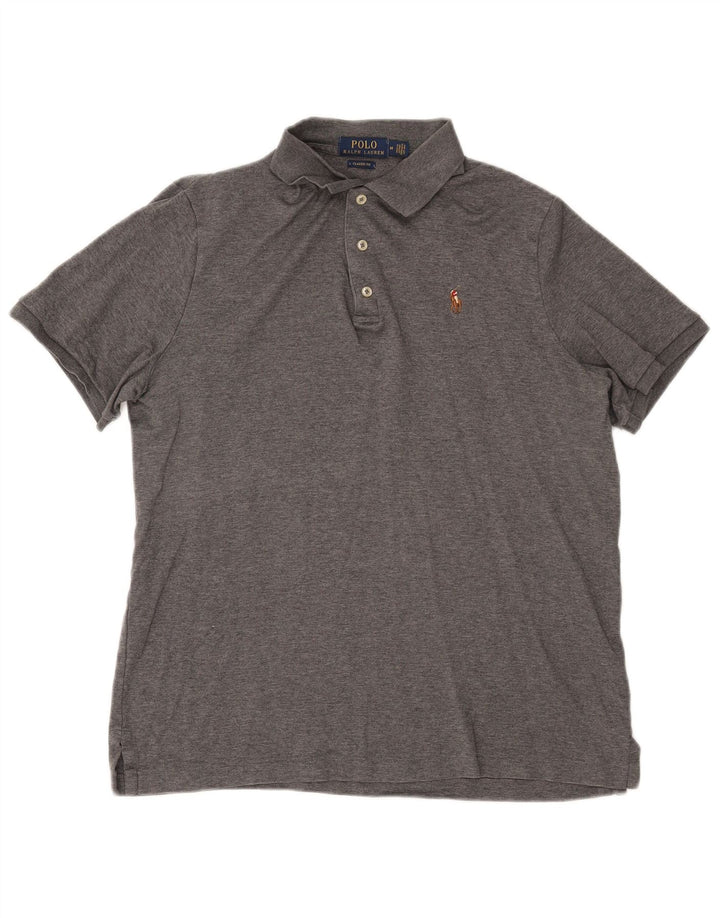 POLO RALPH LAUREN Polo Coupe Classique Homme Gris Moyen